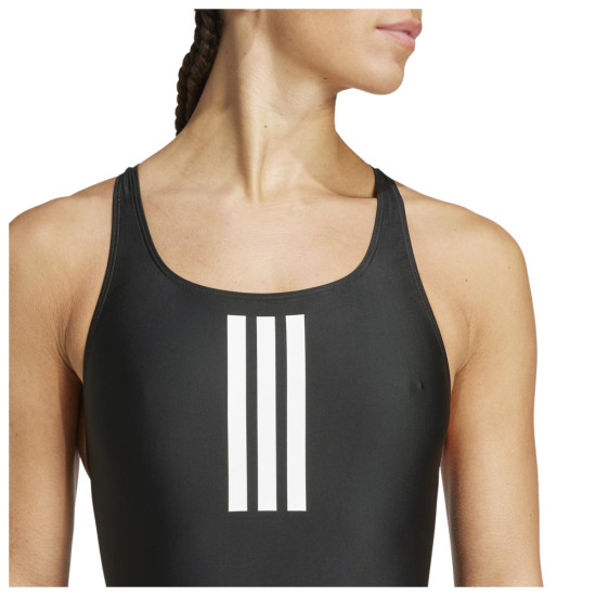 Adidas Γυναικείο ολόσωμο μαγιό 3-Stripes V-Back Swimsuit
